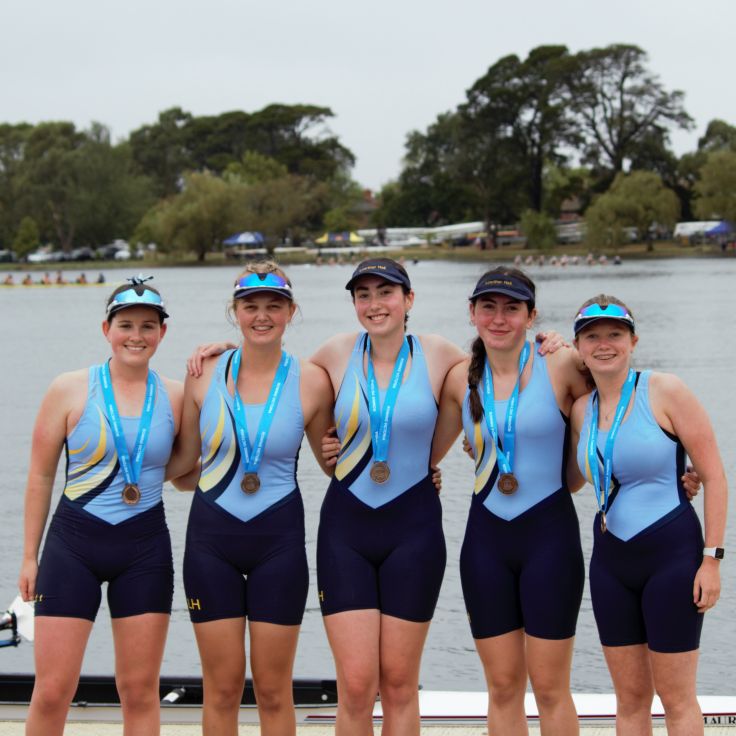 Rowing Bronze medal Senior 1st Quad