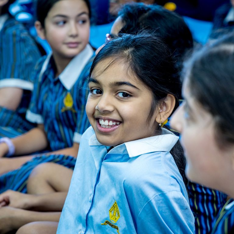 Year 5 in classroom 2